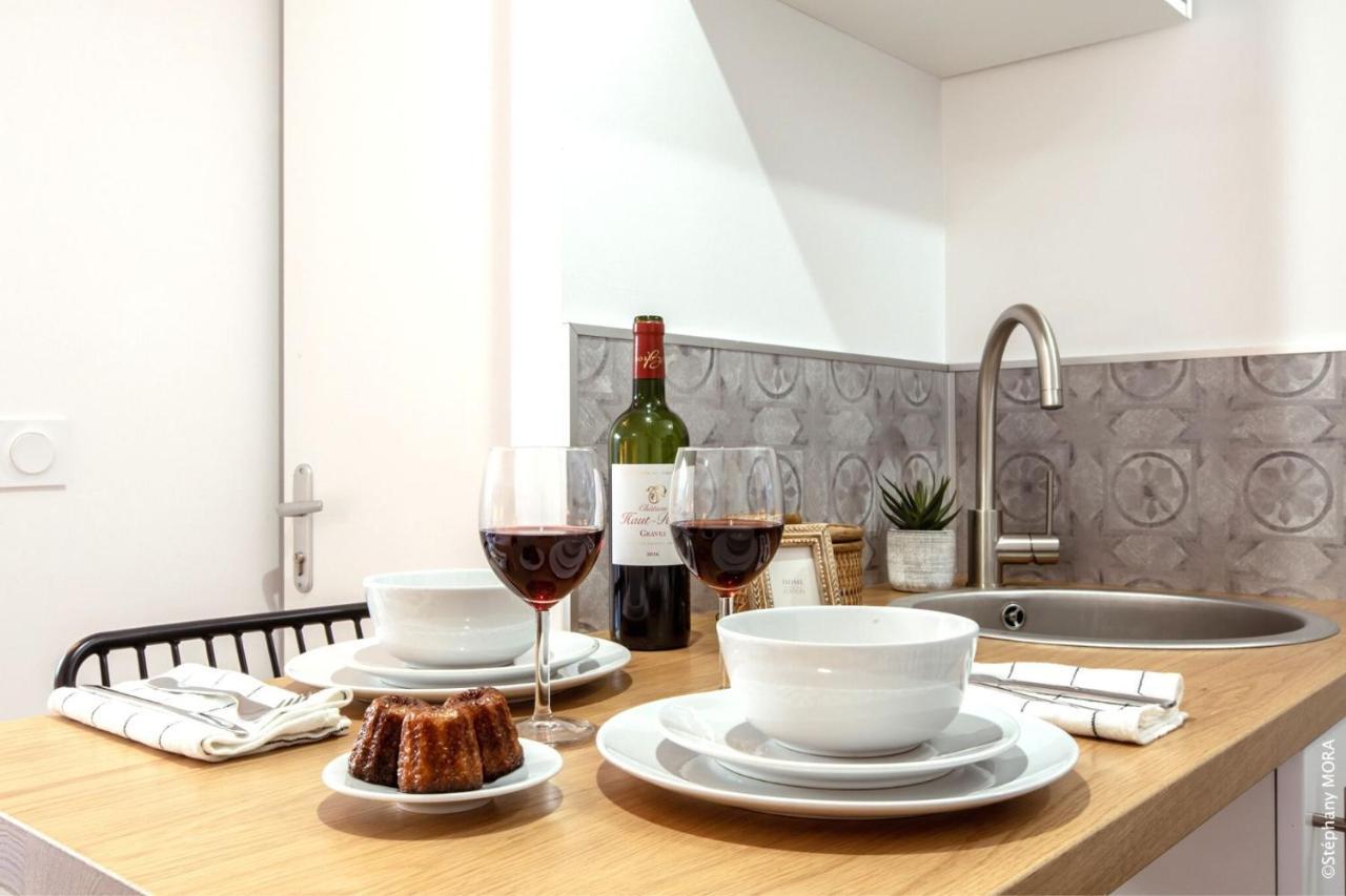 Life&Travel - Studio Cosy - Parking - Terrasse Burdeos Exterior foto